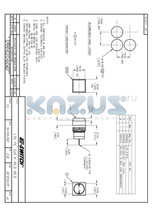 F050314 datasheet - L16 PL S10 K RED RED