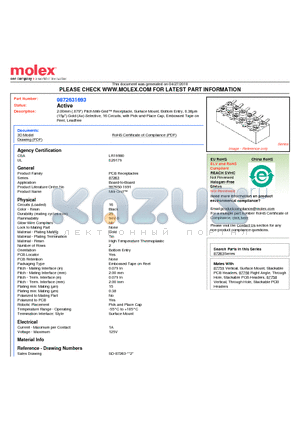 87263-1693 datasheet - 2.00mm (.079