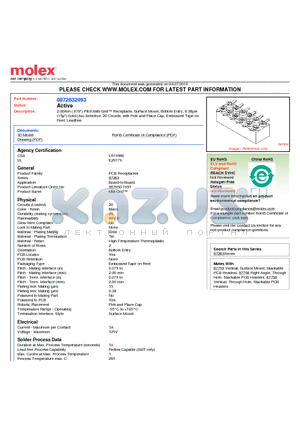 87263-2093 datasheet - 2.00mm (.079