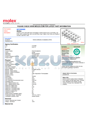 87340-0895 datasheet - 2.00mm (.079