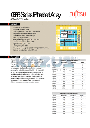 CE66P5 datasheet - 0.35um CMOS Technology