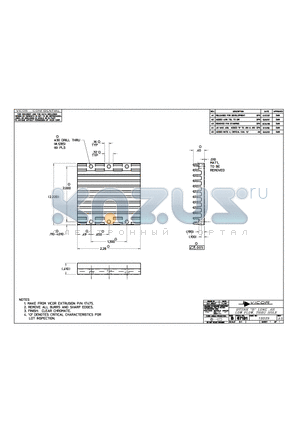 18039-5 datasheet - HTSNK B LONG. 4H LOW FLOW. THRU HOLE