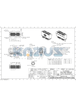 87715-9202 datasheet - PCI EXPRESS EDGE CARD CONNECTOR (LEAD FREE VERSION)