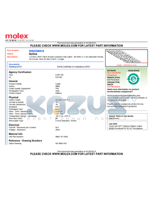 8863-18-100B datasheet - 1.27mm (.050