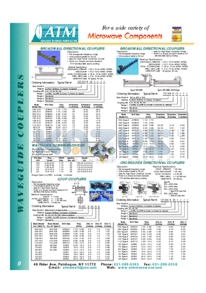 34-310D-1040-2-1-1-1 datasheet - BROADWALL DIRECTIONAL COUPLERS