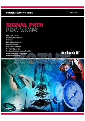 HI-546 datasheet - Providing high-performance solutions for every link in the signal chain