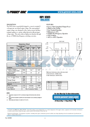 5S5N1PS datasheet - SINGLE OUTPUT