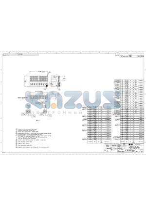 6-102448-0 datasheet - AMPMODU MT, RCPT ASSY, STANDARD PRESSURE CONTACTS FOR 20-22 AWG WIRE SIZE