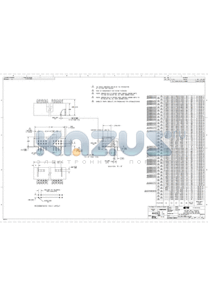 6-103167-1 datasheet - HDR ASSY, MOD II, SHROUDED, 4 SIDES, DBL ROW, .100X.100 RIGHT ANGLE, W/ .025 SQ POSTS