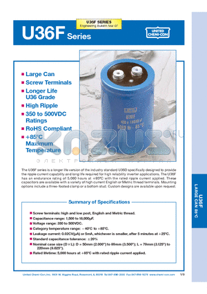 E36F401CPN562MDN0M datasheet - Screw Terminals