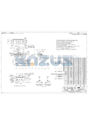 6-104074-5 datasheet - HEADER ASSEMBLY, RIGHT ANGLE SINGLE ROW, W/SIDE & END LATCHES AMPMODU SYSTEM 50