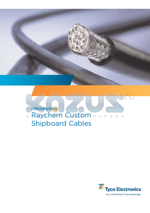 345M09B-22-20 datasheet - Raychem Custom Shipboard Cables