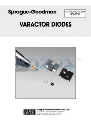 GVD1204-004 datasheet - SUPER HYPERABRUPT TUNING VARACTOR DIODES