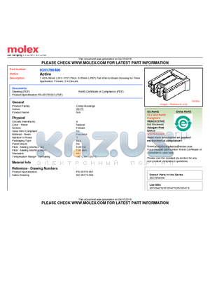 351790480 datasheet - 7.40/8.00mm (.291/.315