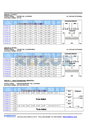 CT0250-K00 datasheet - Connection Diagram , Schematic