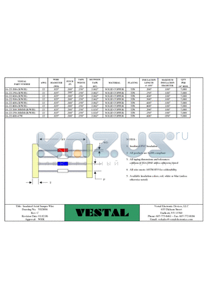 IA-22-200-26MM-R/W/B datasheet - Insulated Axial Jumper Wire