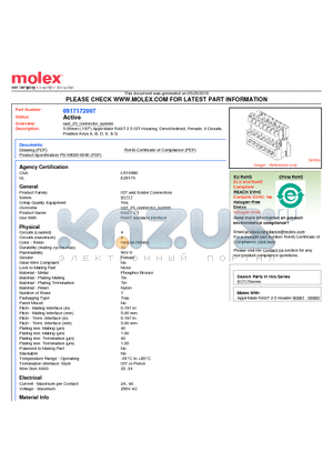 91717-2007 datasheet - 5.00mm (.197