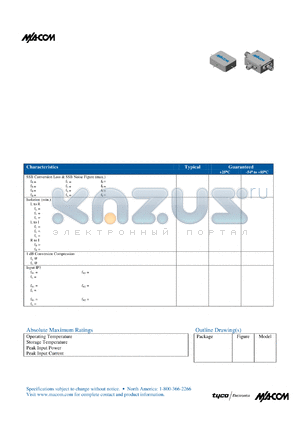 M88 datasheet - TRIPLE-BALANCED MIXER