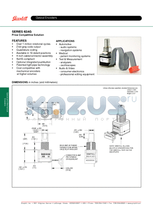 62AG18-H0-040S datasheet - Price Competitive Solution