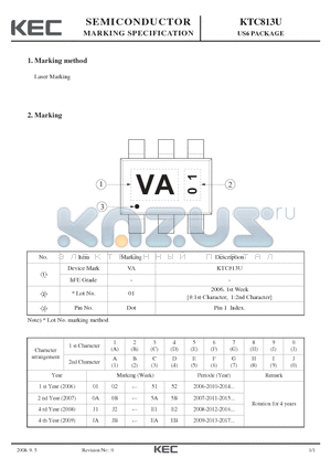 KTC813U datasheet - US6 PACKAGE