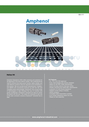 H4CFC1DIT datasheet - Helios H4