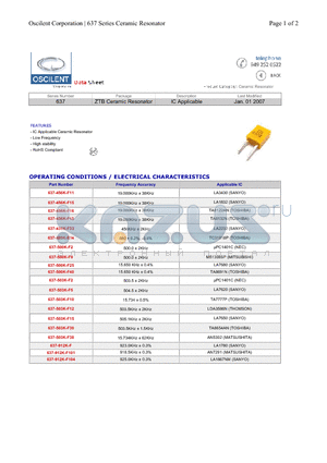 637-456K-F11 datasheet - IC Applicable