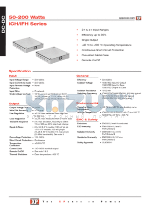 ICH7512S24 datasheet - DC-DC Power Supplies