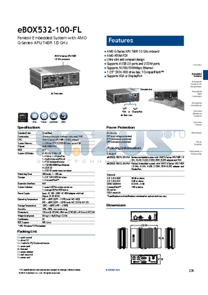 EBOX532-100-FL datasheet - AMD A50M FCH