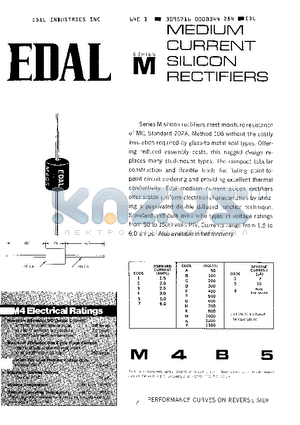 M2A1 datasheet - MEDIUM CURRENT SILICON RECTIFIERS