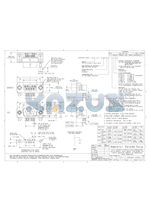 FCE17-A15PA-4L0G datasheet - FCEC17 SERIES D-SUB CONNECTOR, PIN & SOCKET, RIGHT ANGLE .318 [8.08] F/P, PLASTIC MOUNTING BRACKET & BOARDLOCK , RoHS COMPLIANT