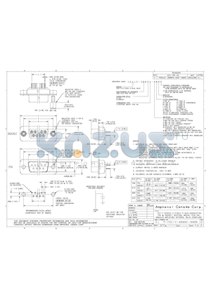 FCE17-A15PE-6B0G datasheet - FCEC17 SERIES FILTERED D-SUB CONNECTOR, PIN & SOCKET,VERTICAL MOUNT PCB TAIL, VARIOUS MOUNTING OPTIONS , RoHS COMPLIANT