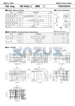 FCH10U10 datasheet - Schottky Barrier Diode