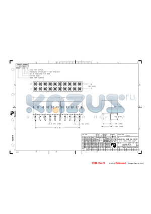 68682-Y04 datasheet - MATERIAL TERMINAL: PHOSPHOR BRONZE