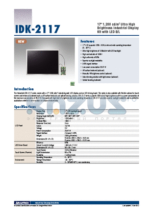 IDK-2117N-K2SXA1E datasheet - 17