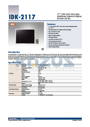 IDK-2117R-K2SXA1E datasheet - 17