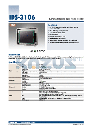 IDS-3106R-80VGA1E datasheet - 6.5