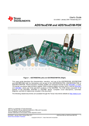 ADS7951 datasheet - Contains all support circuitry needed