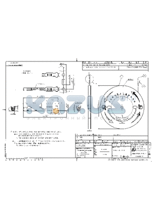 M34S75C4F3 datasheet - 025 FEMALE TERMINAL MSP1R