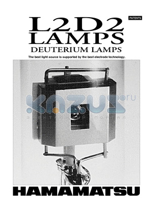 L6303 datasheet - The best light source is supported by the best electrode technology