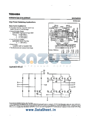 MIG20J901H datasheet - INTEGRATED GTR MODULE