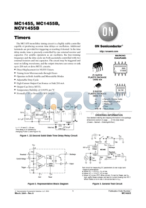 MC1455 datasheet - Timers