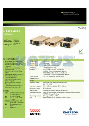 LPS253-C datasheet - Active power factor correction