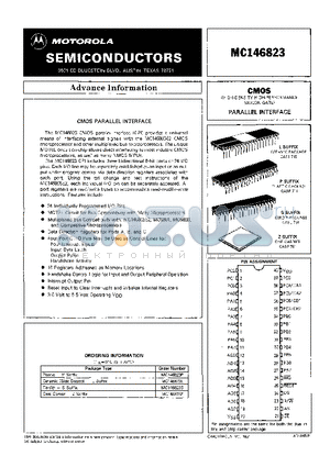 MC146823L datasheet - High-Density High-Performance Silicon-Gate(PARALLEL INTERFACE)