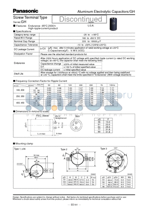 ECEG2WH102H datasheet - Screw Terminal Type