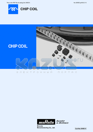 LQG10A22NJ00 datasheet - CHIP COIL