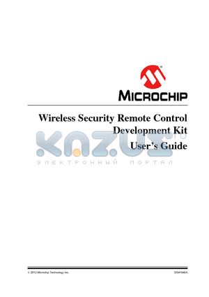 LQG15HS27NJ02D datasheet - Wireless Security Remote Control Development Kit Users Guide
