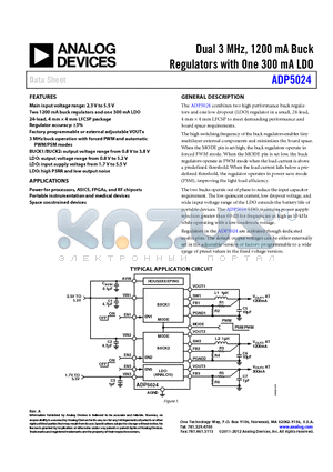 LQM2MPN1R0NG0B datasheet - Dual 3 MHz, 1200 mA Buck