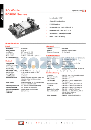 ECP20US30 datasheet - PCB Mount