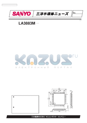 LA3883M datasheet - LA3883M