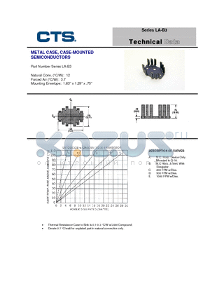 LA407B3CB datasheet - METAL CASE, CASE-MOUNTED SEMICONDUCTORS